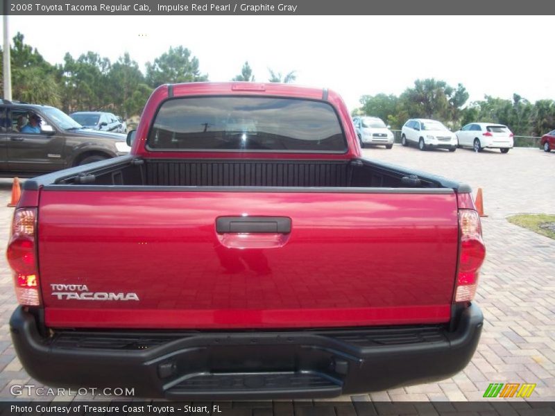  2008 Tacoma Regular Cab Impulse Red Pearl