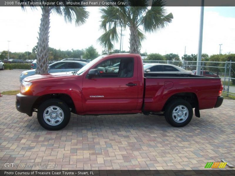  2008 Tacoma Regular Cab Impulse Red Pearl