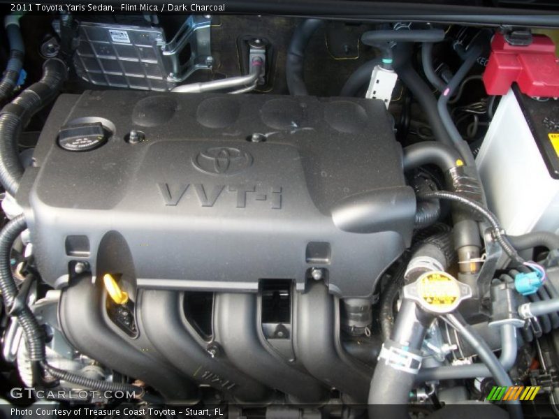  2011 Yaris Sedan Engine - 1.5 Liter DOHC 16-Valve VVT-i 4 Cylinder