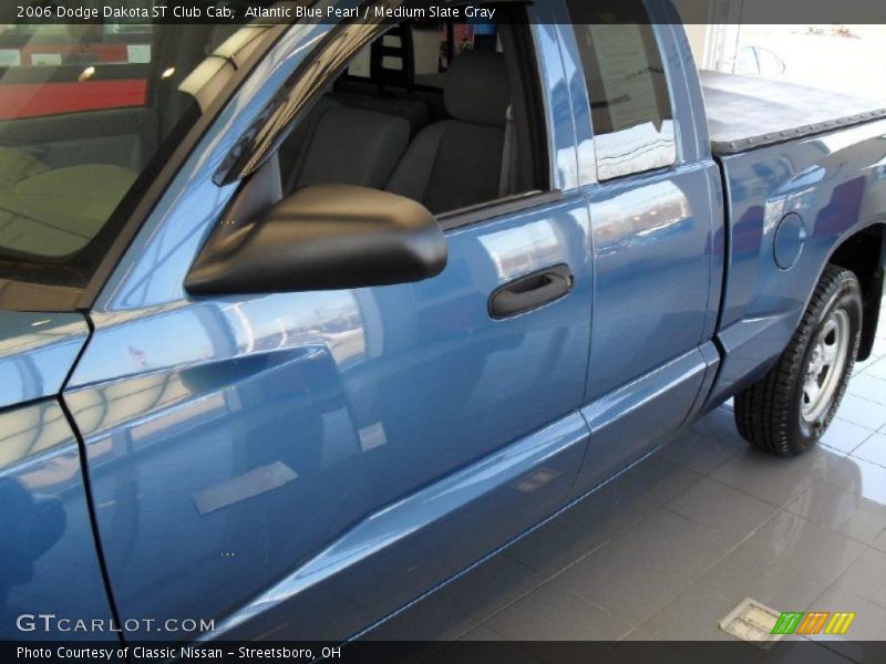 Atlantic Blue Pearl / Medium Slate Gray 2006 Dodge Dakota ST Club Cab