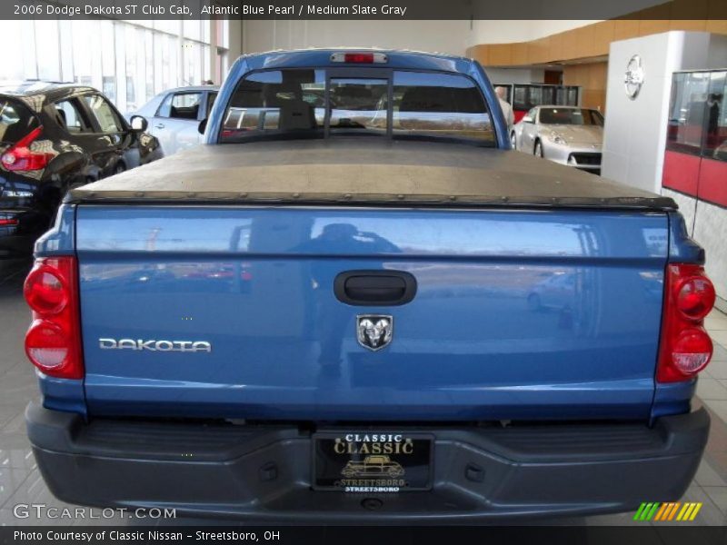 Atlantic Blue Pearl / Medium Slate Gray 2006 Dodge Dakota ST Club Cab