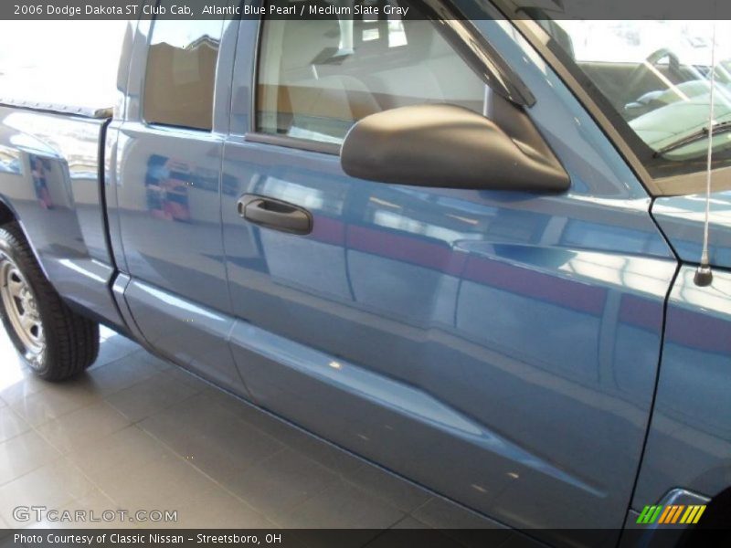 Atlantic Blue Pearl / Medium Slate Gray 2006 Dodge Dakota ST Club Cab