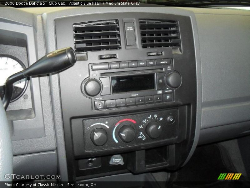 Atlantic Blue Pearl / Medium Slate Gray 2006 Dodge Dakota ST Club Cab