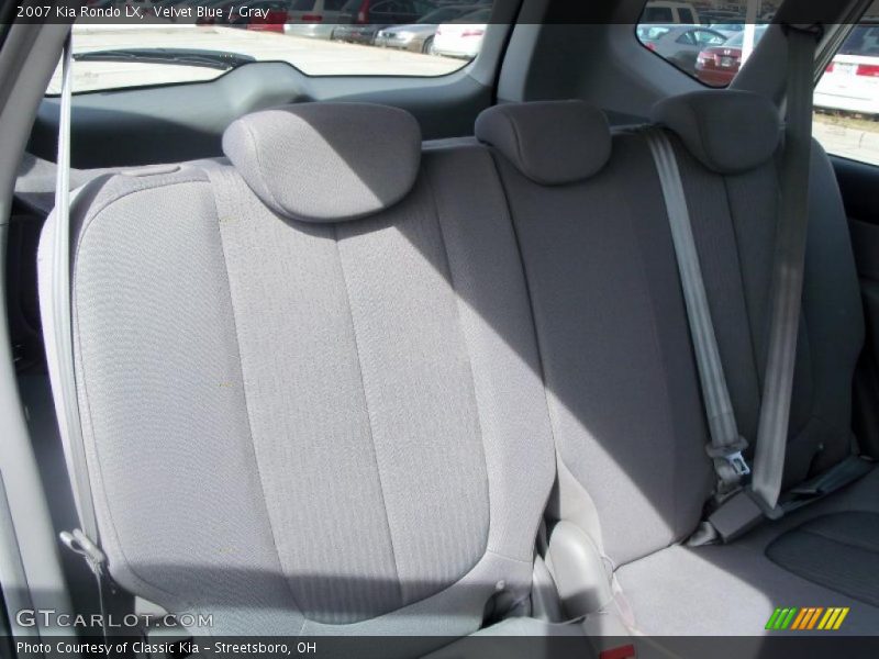 Velvet Blue / Gray 2007 Kia Rondo LX