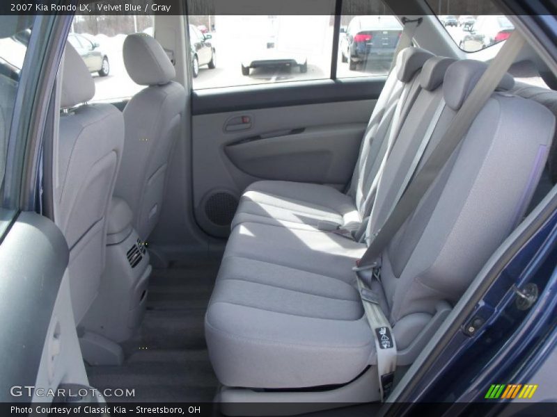 Velvet Blue / Gray 2007 Kia Rondo LX