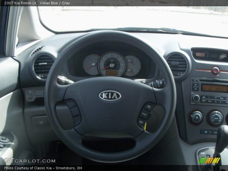 Velvet Blue / Gray 2007 Kia Rondo LX