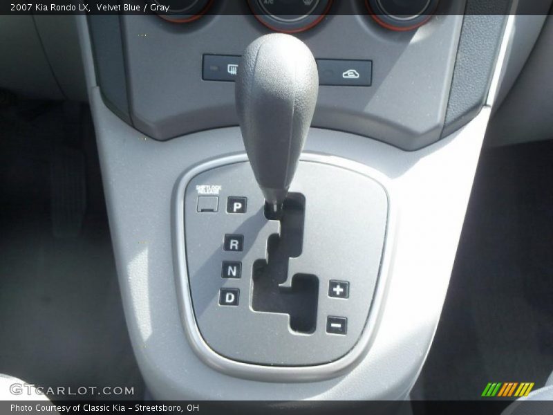 Velvet Blue / Gray 2007 Kia Rondo LX