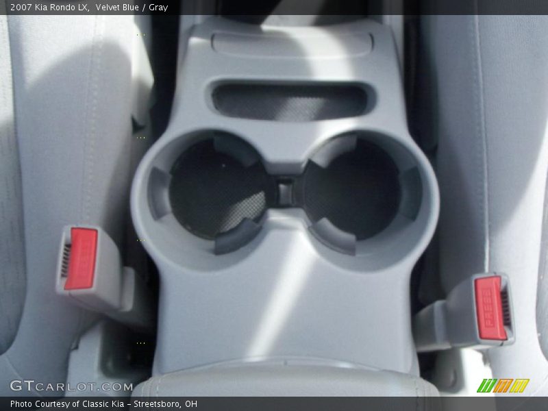 Velvet Blue / Gray 2007 Kia Rondo LX