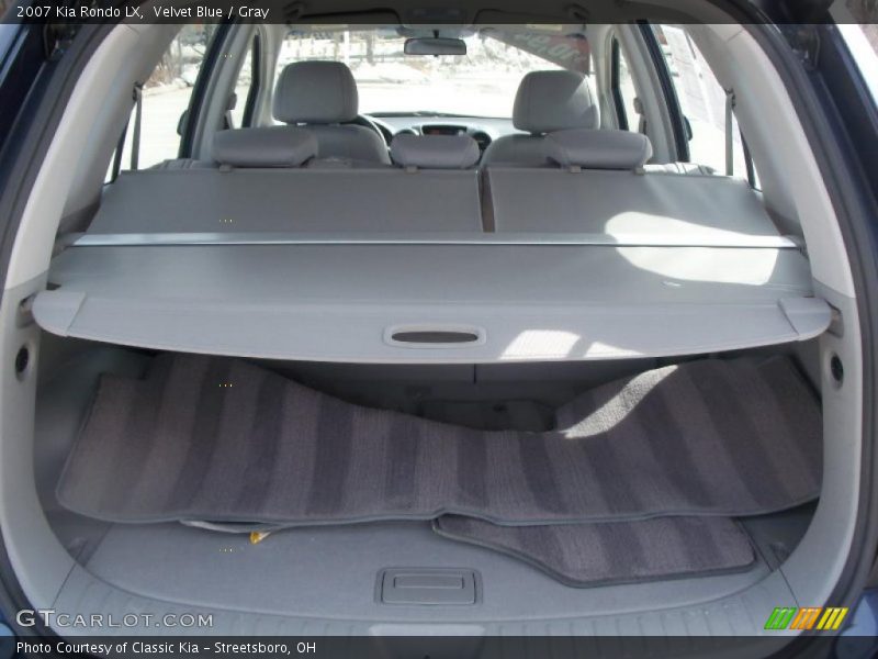 Velvet Blue / Gray 2007 Kia Rondo LX