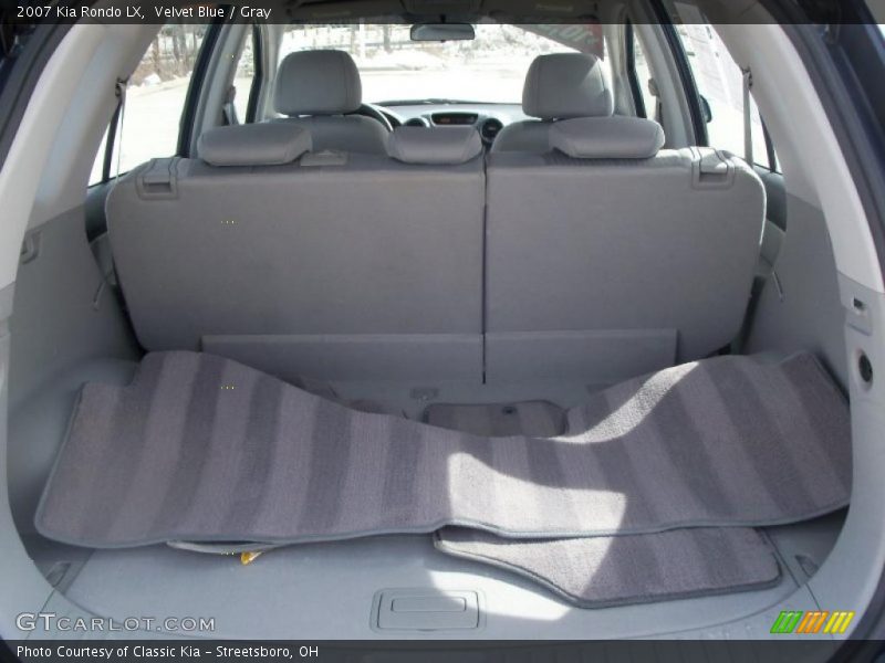 Velvet Blue / Gray 2007 Kia Rondo LX