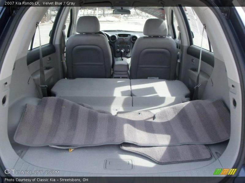 Velvet Blue / Gray 2007 Kia Rondo LX