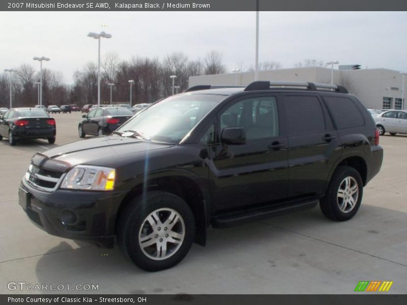 Kalapana Black / Medium Brown 2007 Mitsubishi Endeavor SE AWD