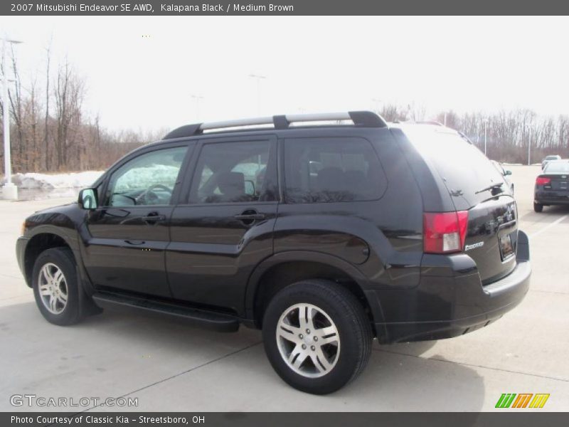 Kalapana Black / Medium Brown 2007 Mitsubishi Endeavor SE AWD