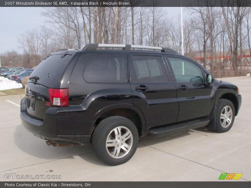 Kalapana Black / Medium Brown 2007 Mitsubishi Endeavor SE AWD