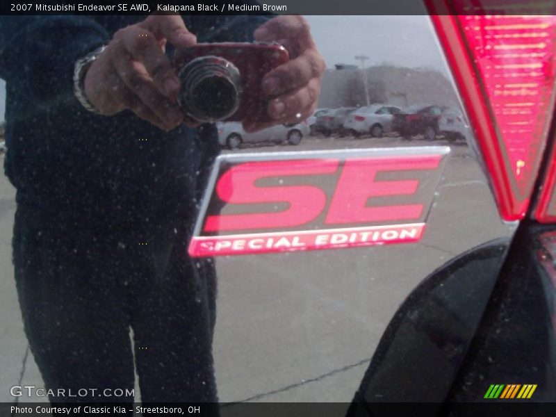 Kalapana Black / Medium Brown 2007 Mitsubishi Endeavor SE AWD