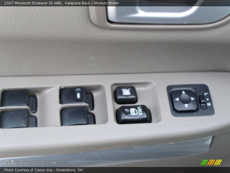 Kalapana Black / Medium Brown 2007 Mitsubishi Endeavor SE AWD