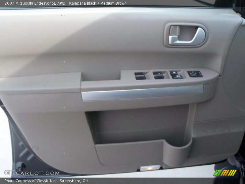 Kalapana Black / Medium Brown 2007 Mitsubishi Endeavor SE AWD