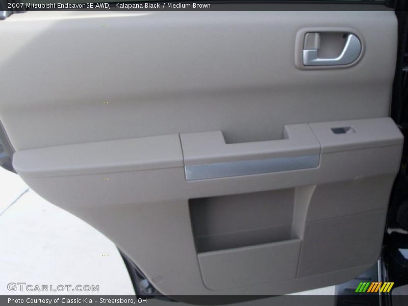 Kalapana Black / Medium Brown 2007 Mitsubishi Endeavor SE AWD