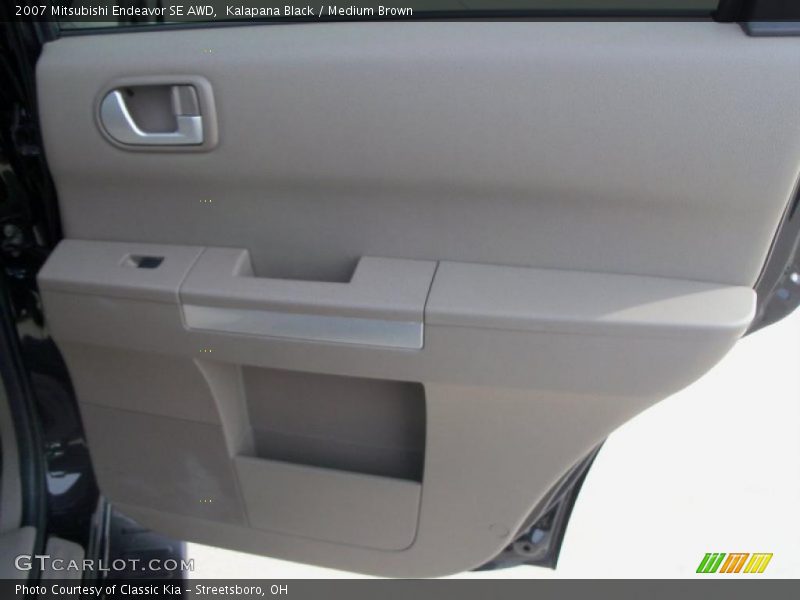 Kalapana Black / Medium Brown 2007 Mitsubishi Endeavor SE AWD