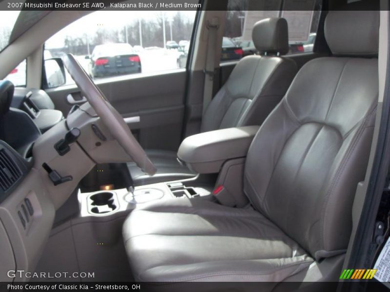 Kalapana Black / Medium Brown 2007 Mitsubishi Endeavor SE AWD