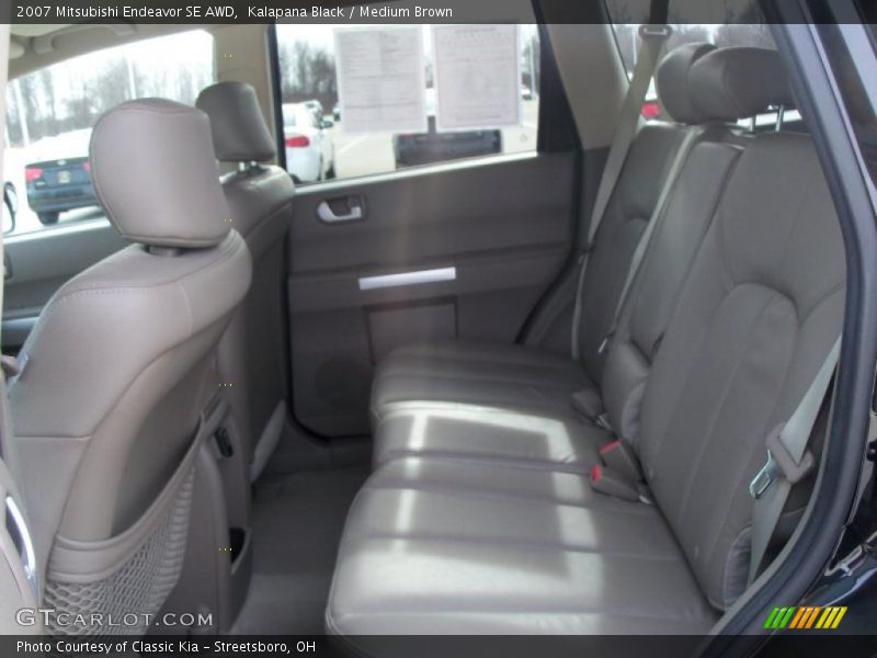 Kalapana Black / Medium Brown 2007 Mitsubishi Endeavor SE AWD