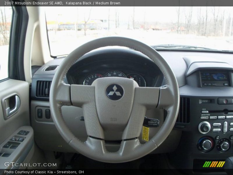 Kalapana Black / Medium Brown 2007 Mitsubishi Endeavor SE AWD