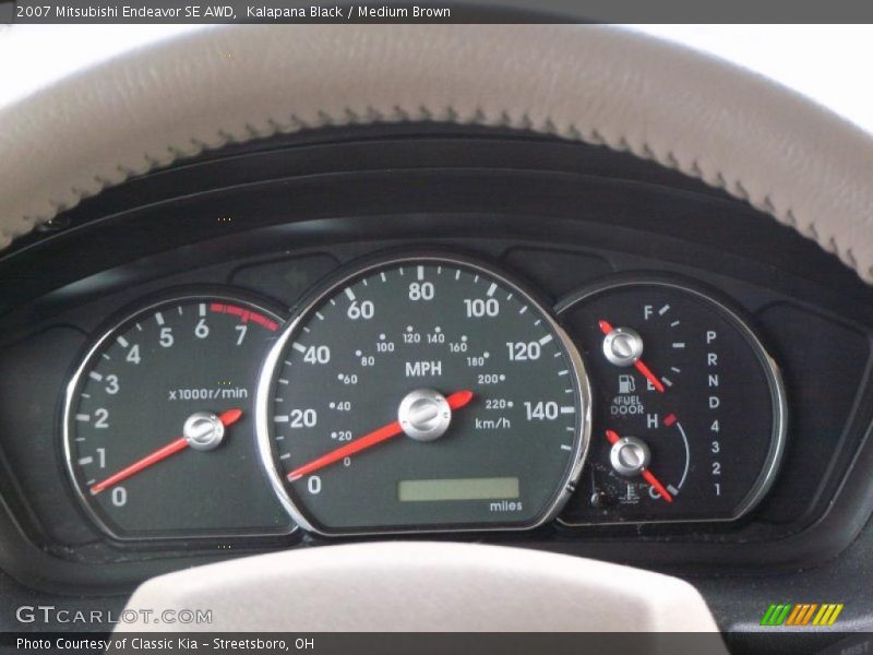 Kalapana Black / Medium Brown 2007 Mitsubishi Endeavor SE AWD