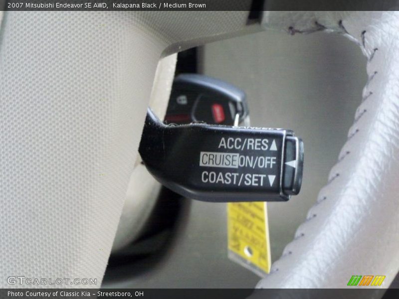 Kalapana Black / Medium Brown 2007 Mitsubishi Endeavor SE AWD