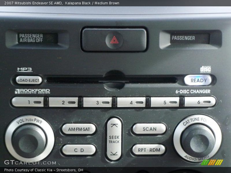 Kalapana Black / Medium Brown 2007 Mitsubishi Endeavor SE AWD