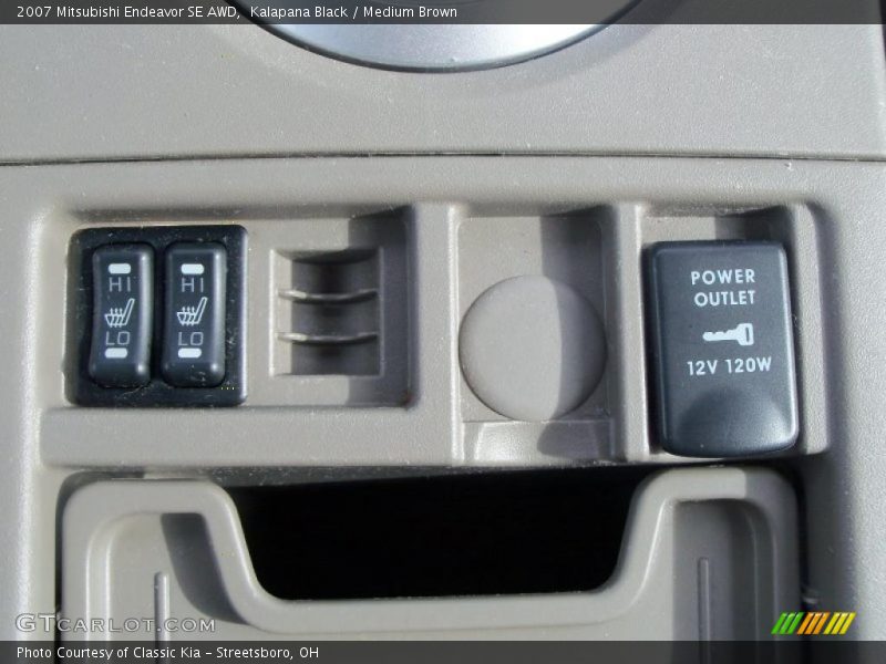 Kalapana Black / Medium Brown 2007 Mitsubishi Endeavor SE AWD