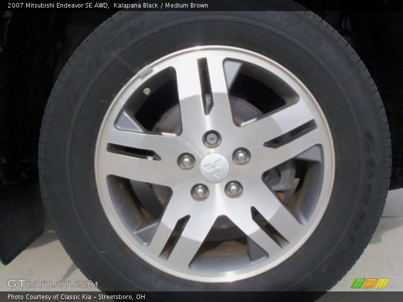 Kalapana Black / Medium Brown 2007 Mitsubishi Endeavor SE AWD