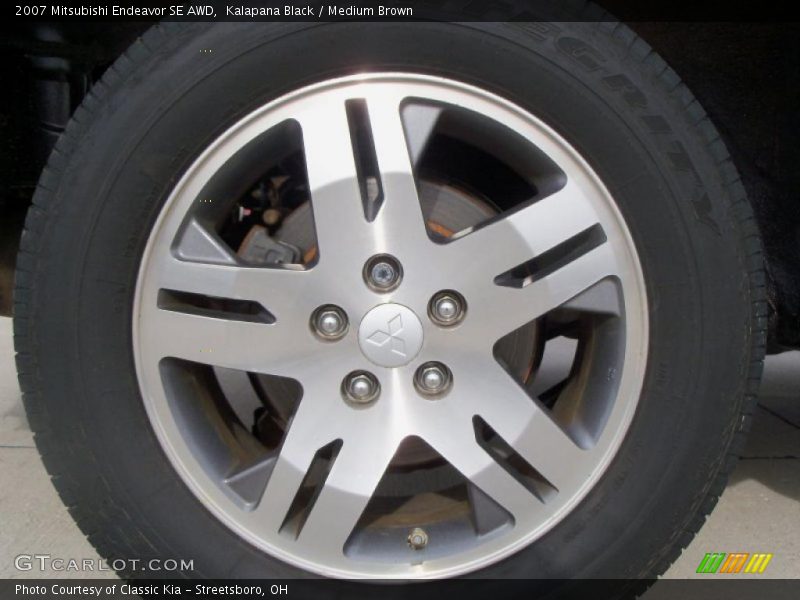 Kalapana Black / Medium Brown 2007 Mitsubishi Endeavor SE AWD