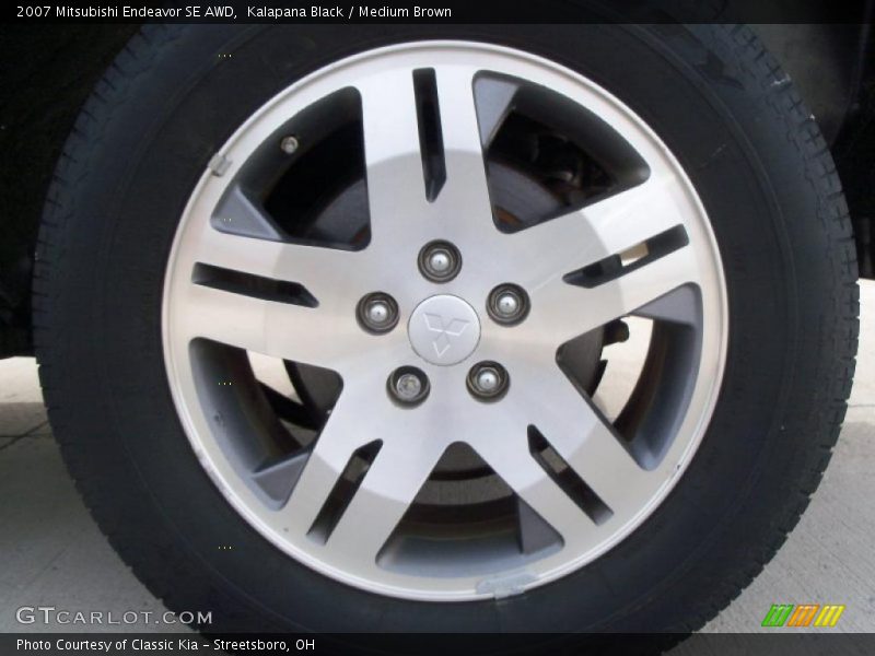 Kalapana Black / Medium Brown 2007 Mitsubishi Endeavor SE AWD