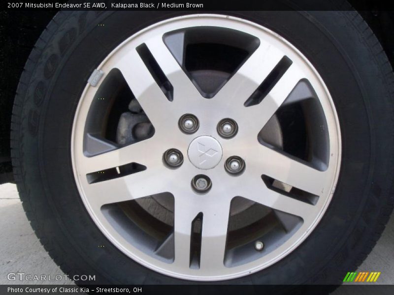 Kalapana Black / Medium Brown 2007 Mitsubishi Endeavor SE AWD