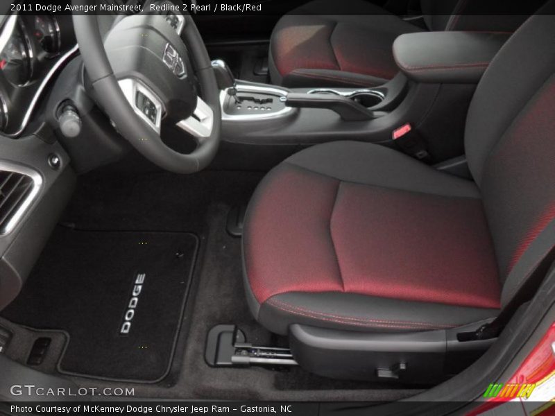  2011 Avenger Mainstreet Black/Red Interior