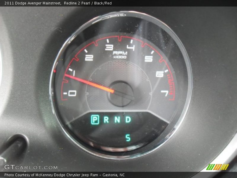 Redline 2 Pearl / Black/Red 2011 Dodge Avenger Mainstreet