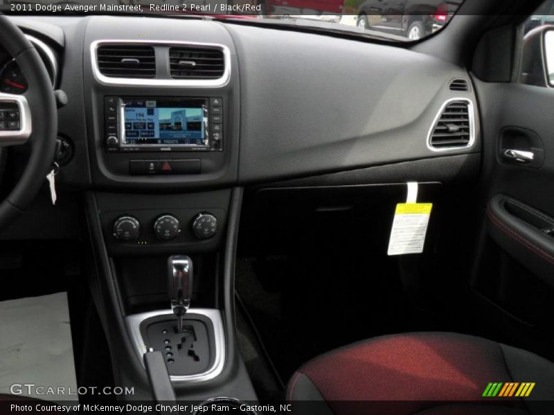 Redline 2 Pearl / Black/Red 2011 Dodge Avenger Mainstreet