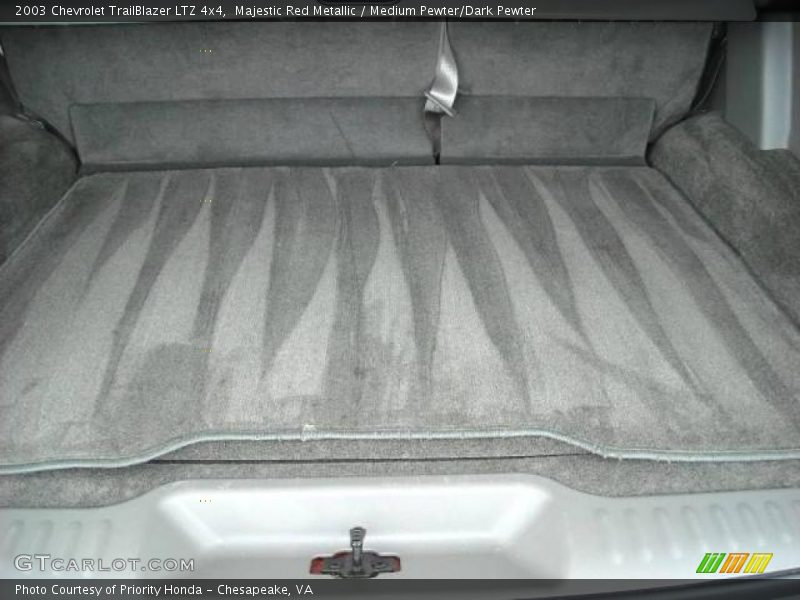Majestic Red Metallic / Medium Pewter/Dark Pewter 2003 Chevrolet TrailBlazer LTZ 4x4