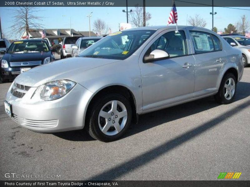 Ultra Silver Metallic / Gray 2008 Chevrolet Cobalt LT Sedan