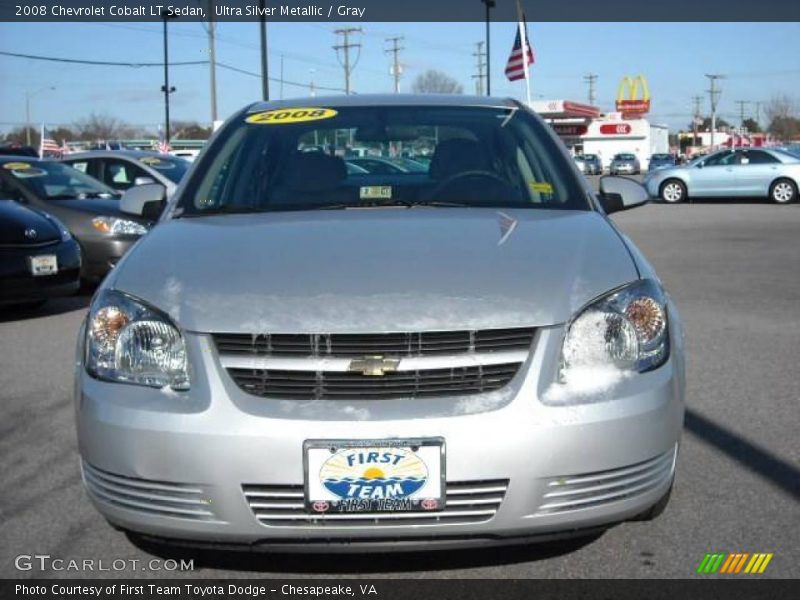 Ultra Silver Metallic / Gray 2008 Chevrolet Cobalt LT Sedan