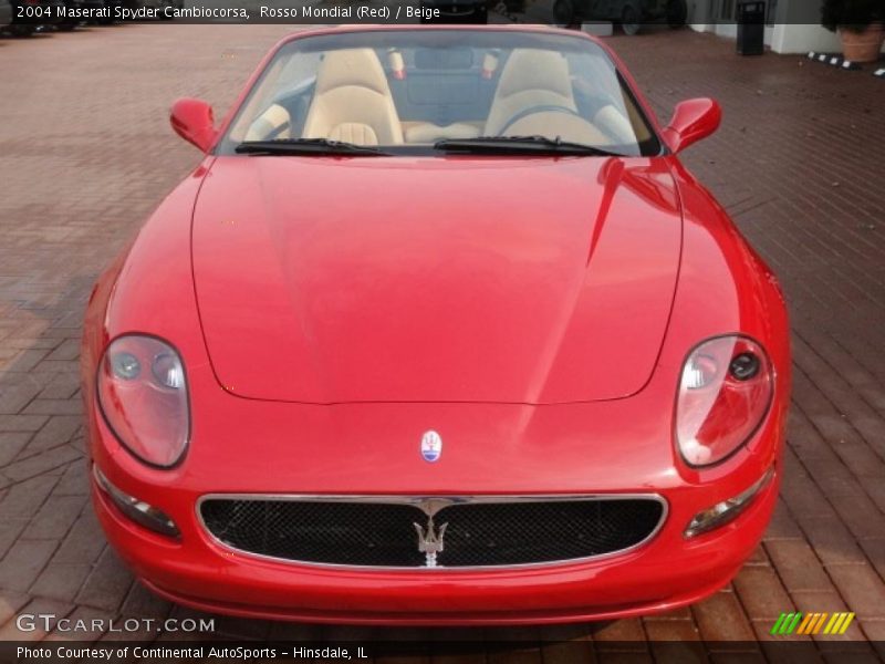  2004 Spyder Cambiocorsa Rosso Mondial (Red)