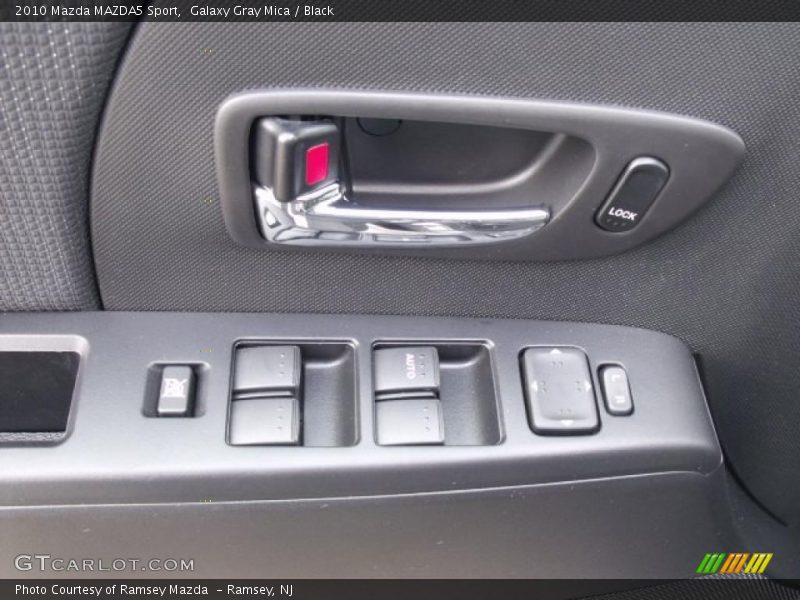 Galaxy Gray Mica / Black 2010 Mazda MAZDA5 Sport