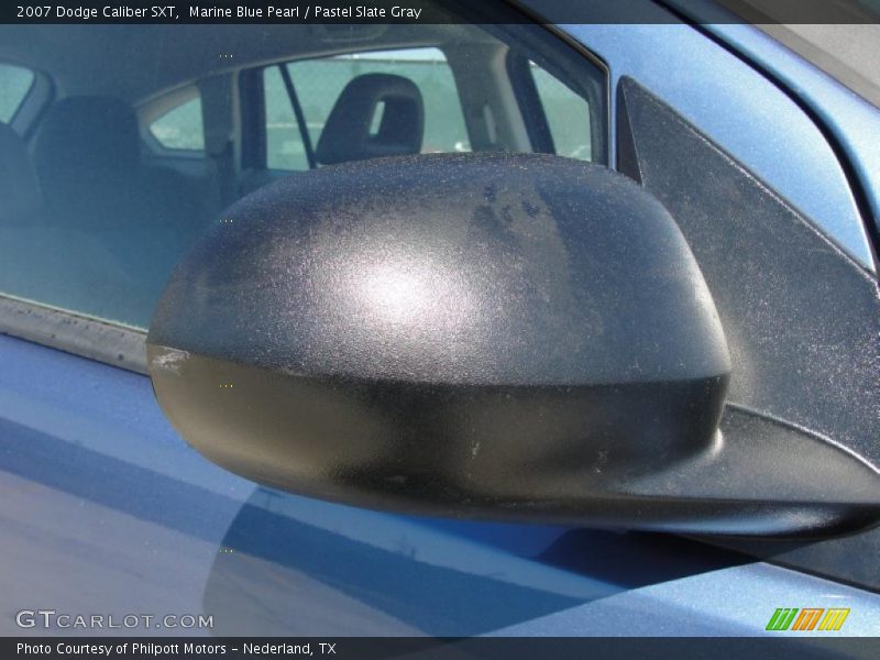 Marine Blue Pearl / Pastel Slate Gray 2007 Dodge Caliber SXT