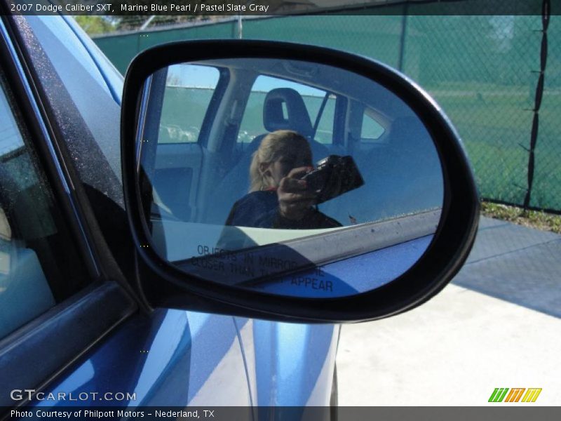 Marine Blue Pearl / Pastel Slate Gray 2007 Dodge Caliber SXT