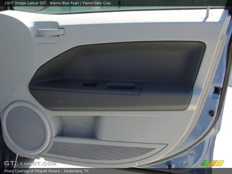 Marine Blue Pearl / Pastel Slate Gray 2007 Dodge Caliber SXT
