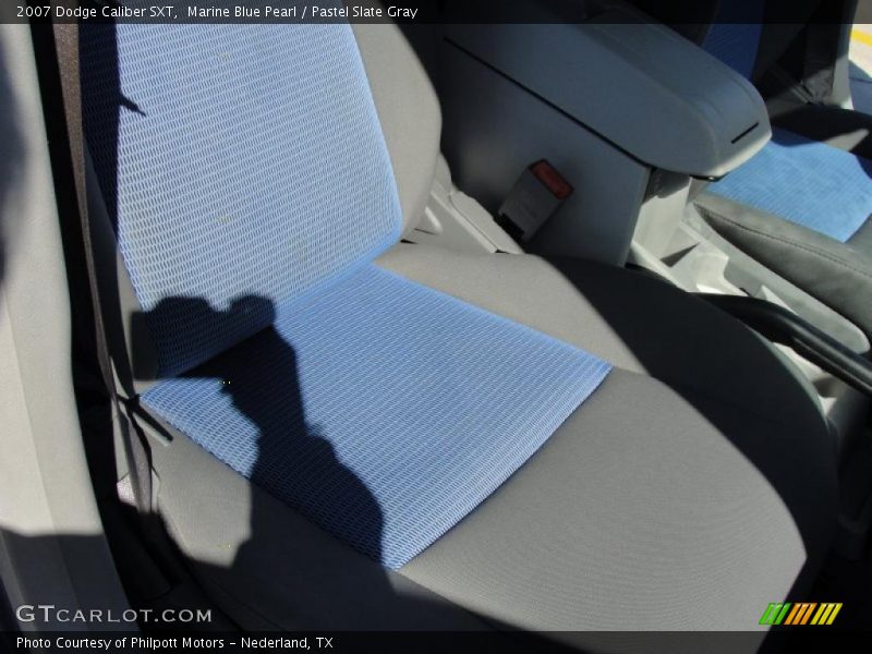 Marine Blue Pearl / Pastel Slate Gray 2007 Dodge Caliber SXT