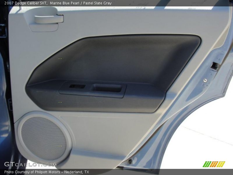 Marine Blue Pearl / Pastel Slate Gray 2007 Dodge Caliber SXT