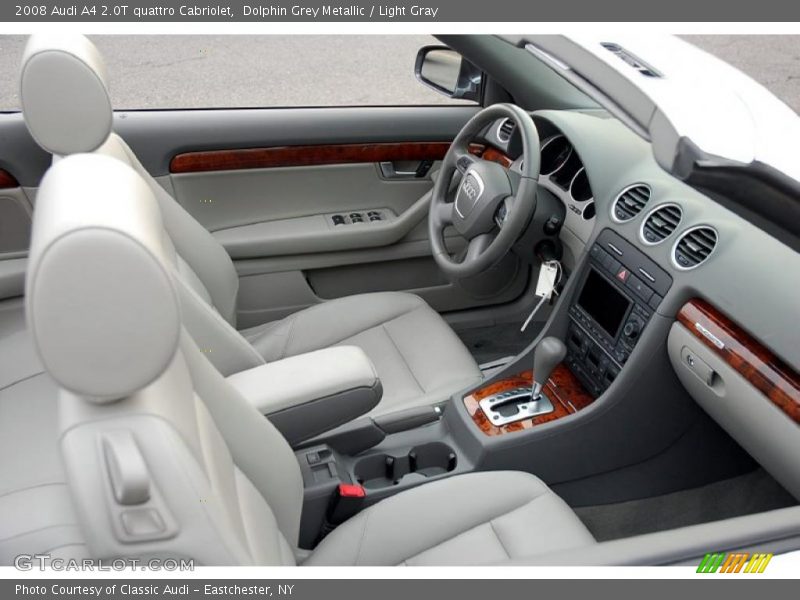  2008 A4 2.0T quattro Cabriolet Light Gray Interior