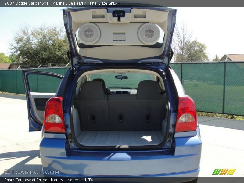 Marine Blue Pearl / Pastel Slate Gray 2007 Dodge Caliber SXT
