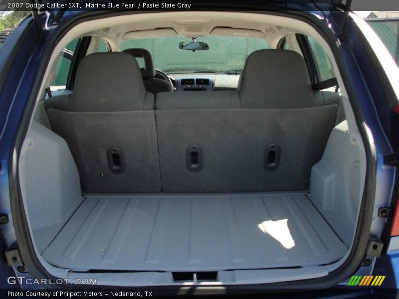 Marine Blue Pearl / Pastel Slate Gray 2007 Dodge Caliber SXT